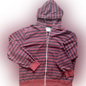 Old Navy stripped zip up hoodie